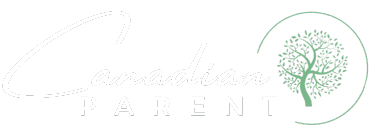 Logo - Canadian Parent logo - white
